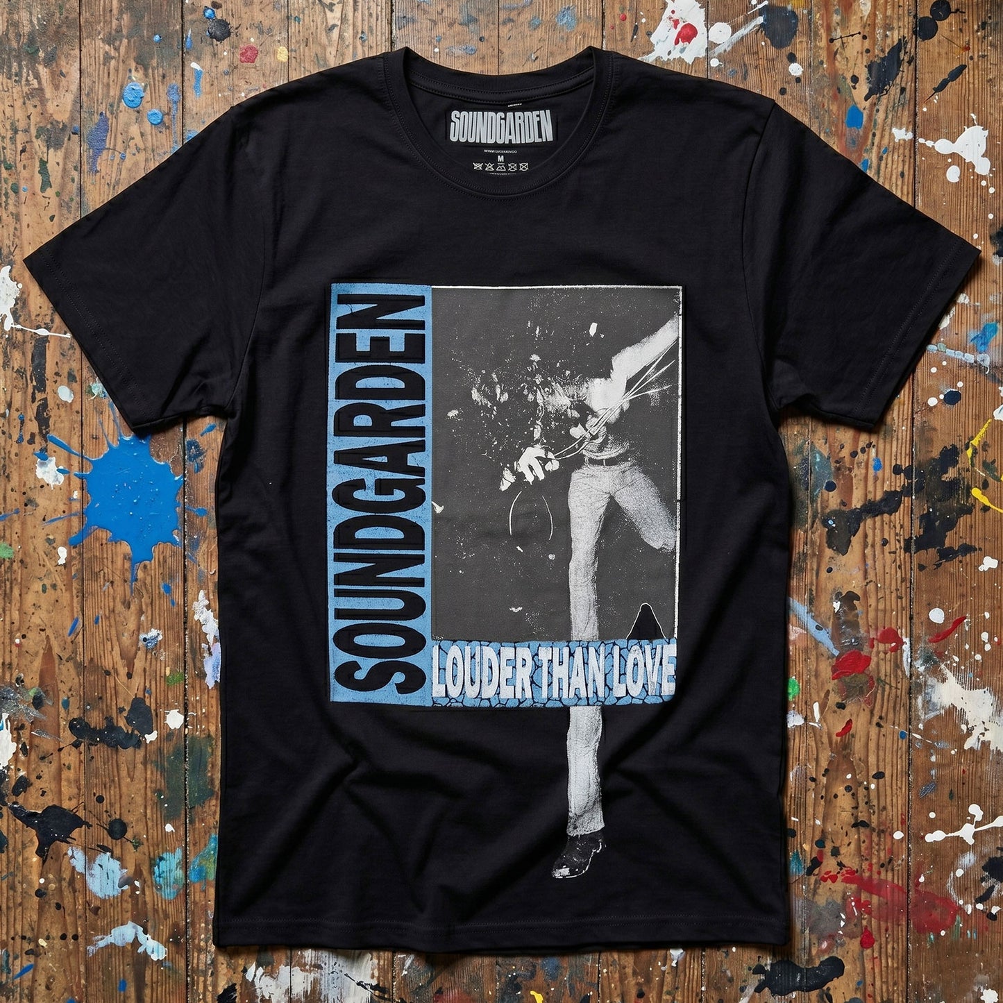 Een foto van een Soundgarden T-Shirt