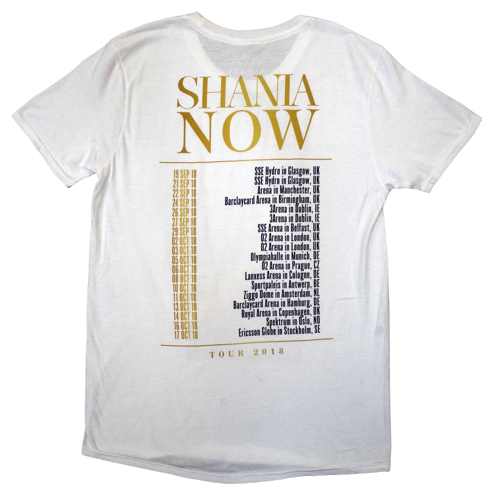Een foto van een Shania Twain T-Shirt