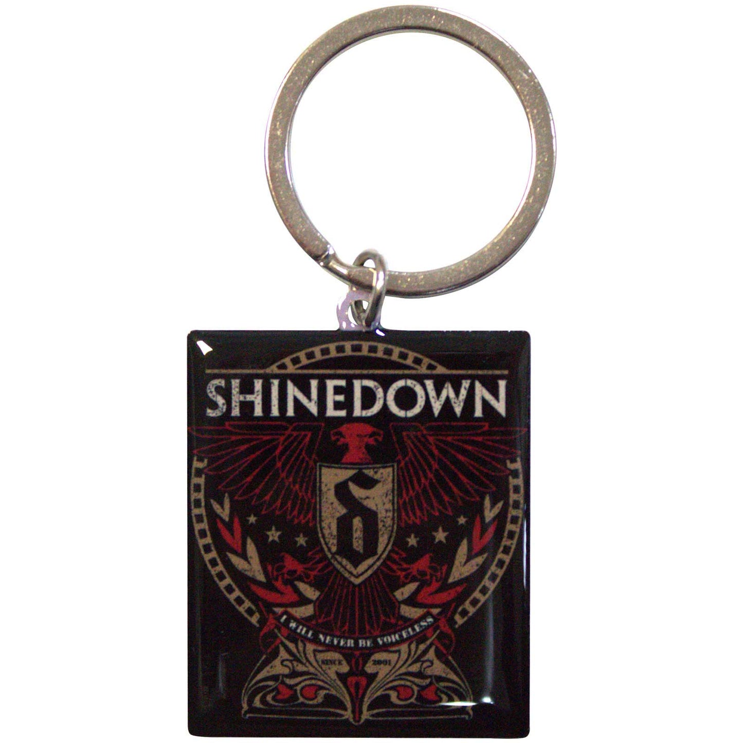 Een foto van een Shinedown Sleutelhanger