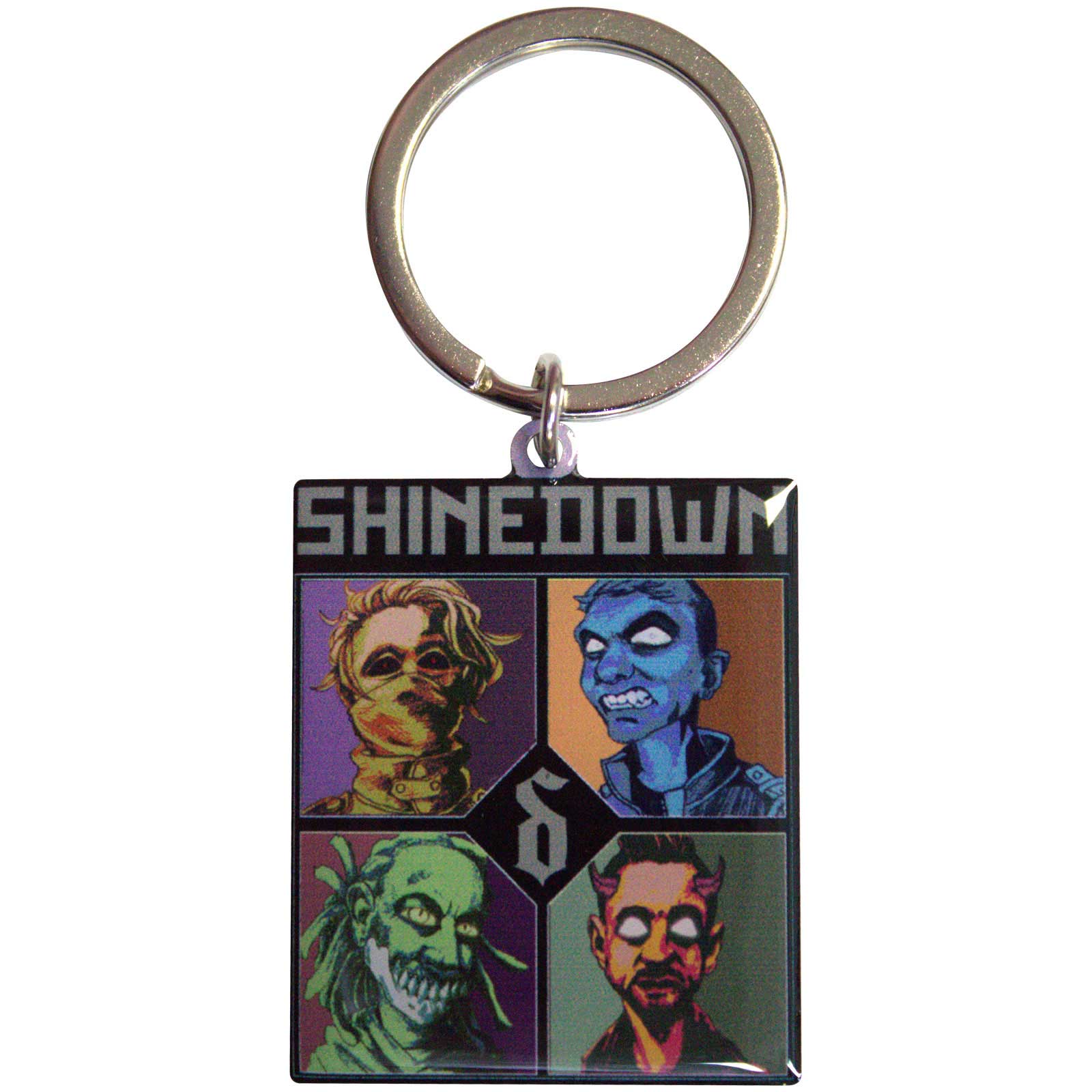 Een foto van een Shinedown Sleutelhanger