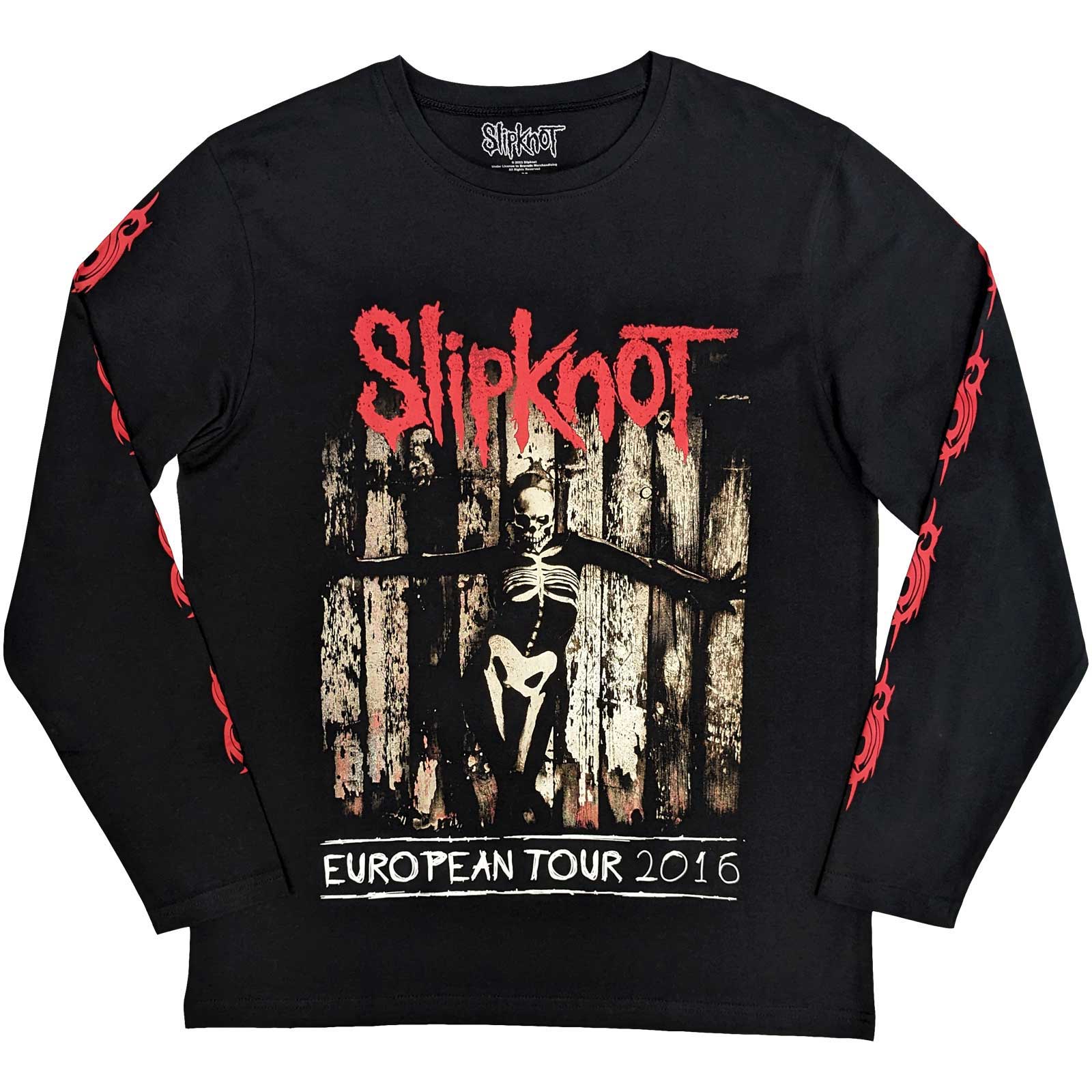 Een foto van een Slipknot Long Sleeve T-Shirt