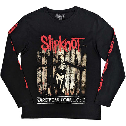 Een foto van een Slipknot Long Sleeve T-Shirt
