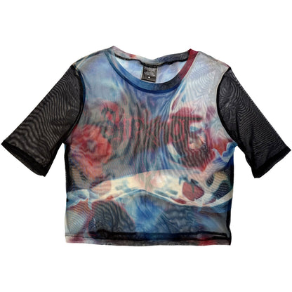 Een foto van een Slipknot Crop Top