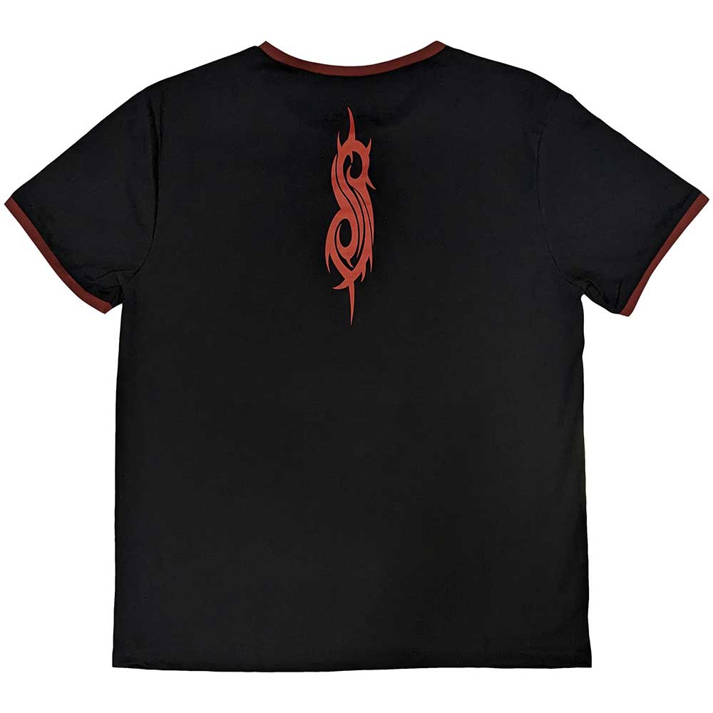 Een foto van een Slipknot Ringer T-Shirt