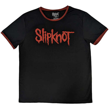 Een foto van een Slipknot Ringer T-Shirt