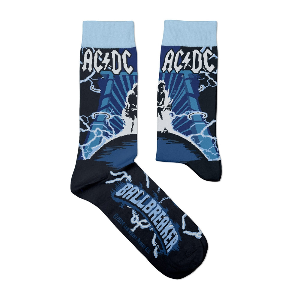 Een foto van een AC/DC Sokken
