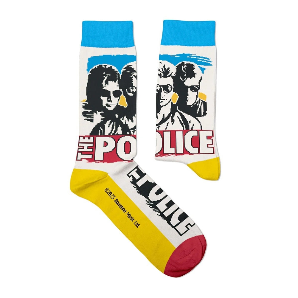 Een foto van een THE POLICE Sokken