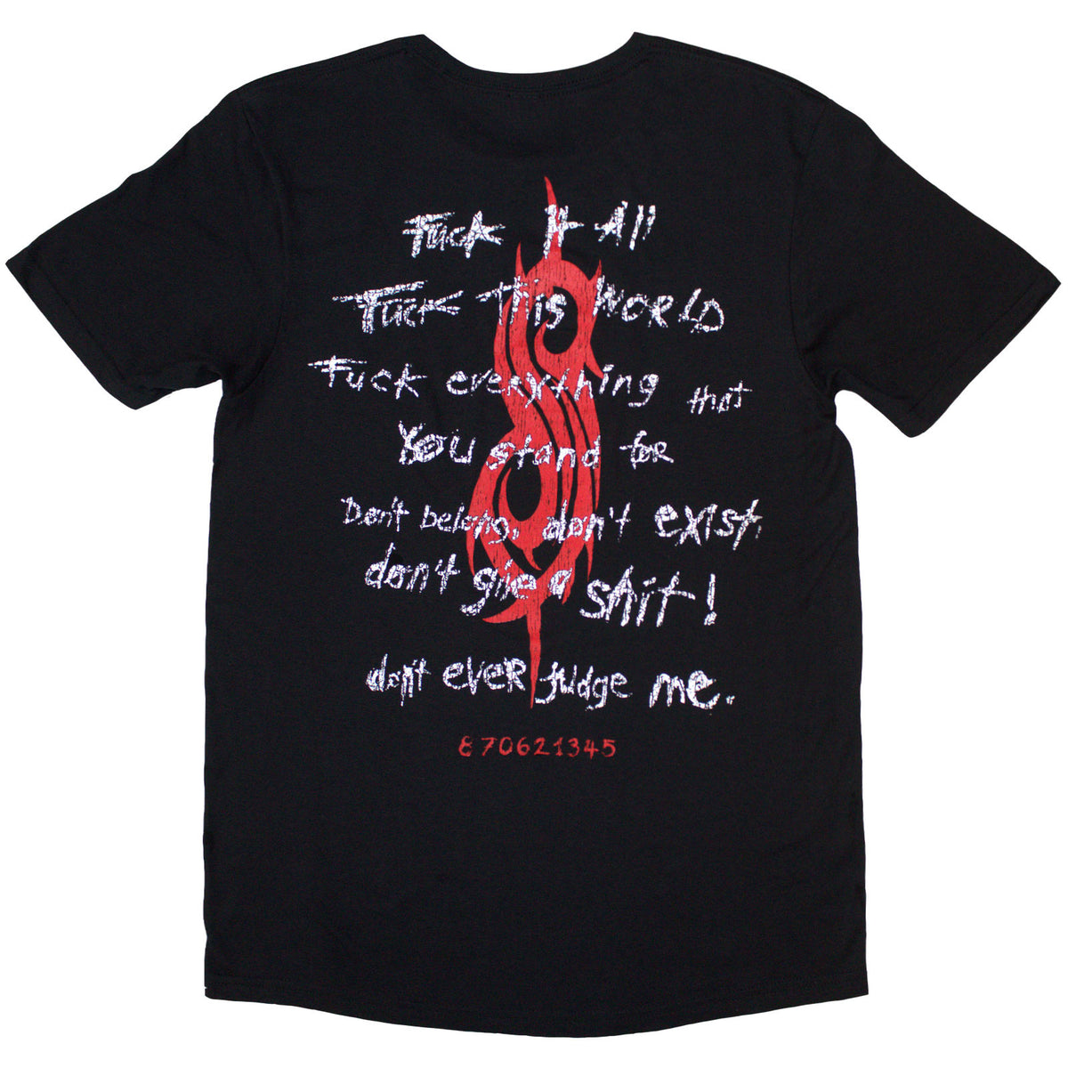 Een foto van een Slipknot T-Shirt