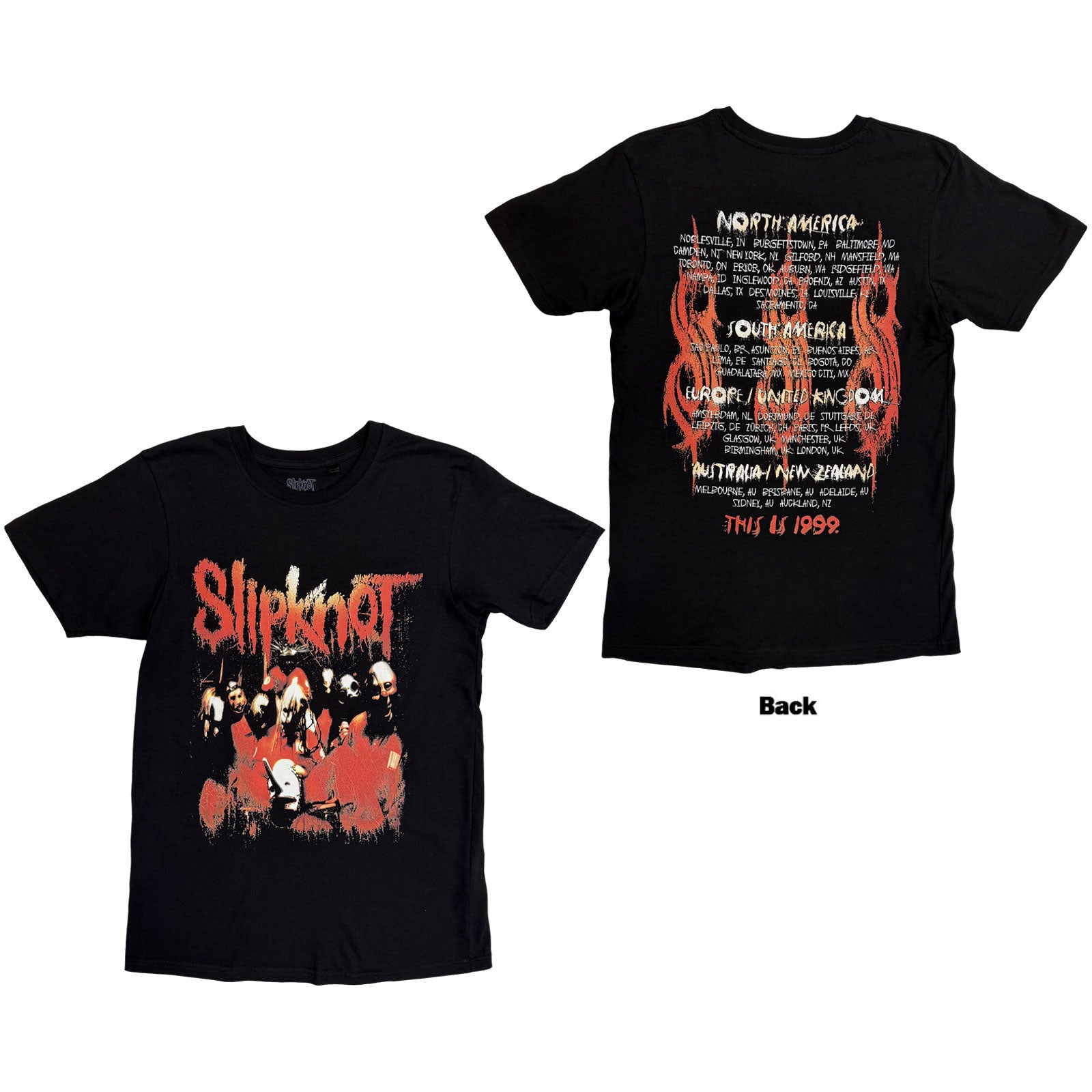 Een foto van een Slipknot T-Shirt