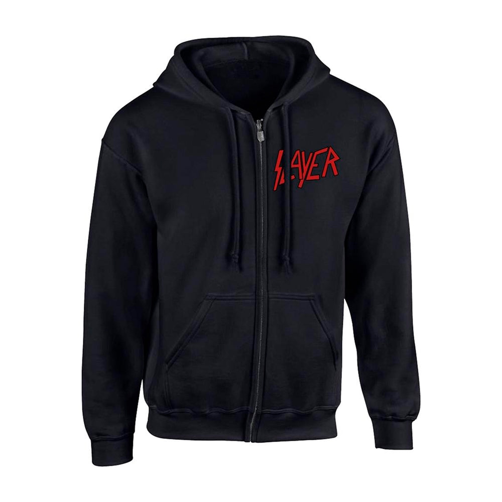 Een foto van een SLAYER Top met capuchon