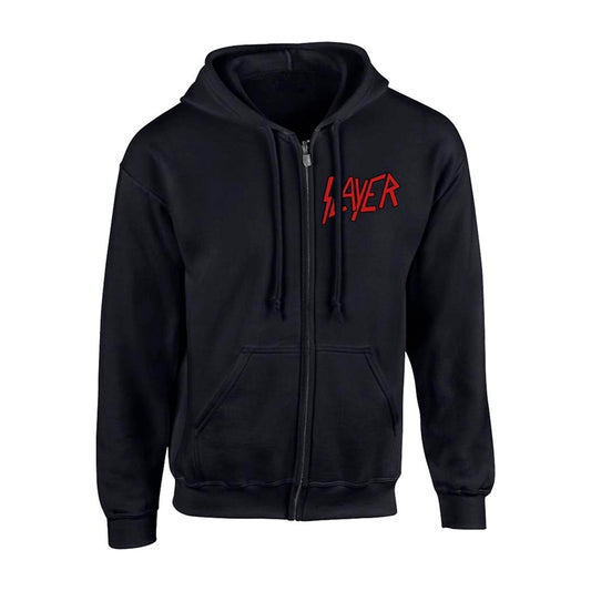 Een foto van een SLAYER Top met capuchon