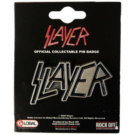 Een foto van een Slayer Speld Badge