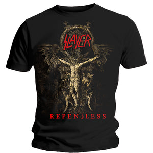 Slayer Unisex T-Shirt: Cruciform Skeletal T-Shirt