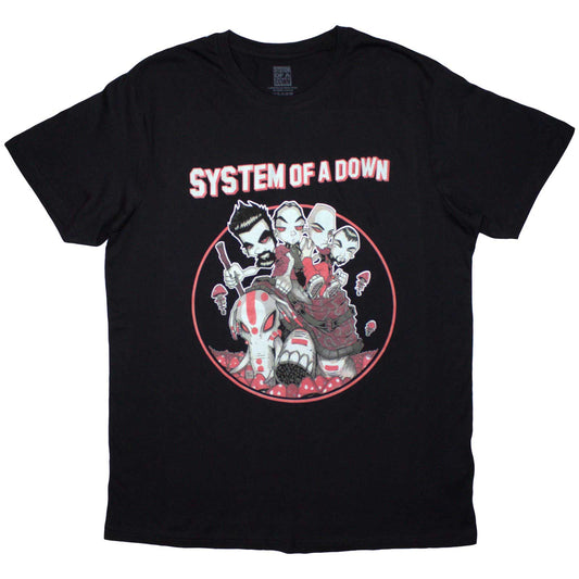 Een foto van een System Of A Down T-Shirt