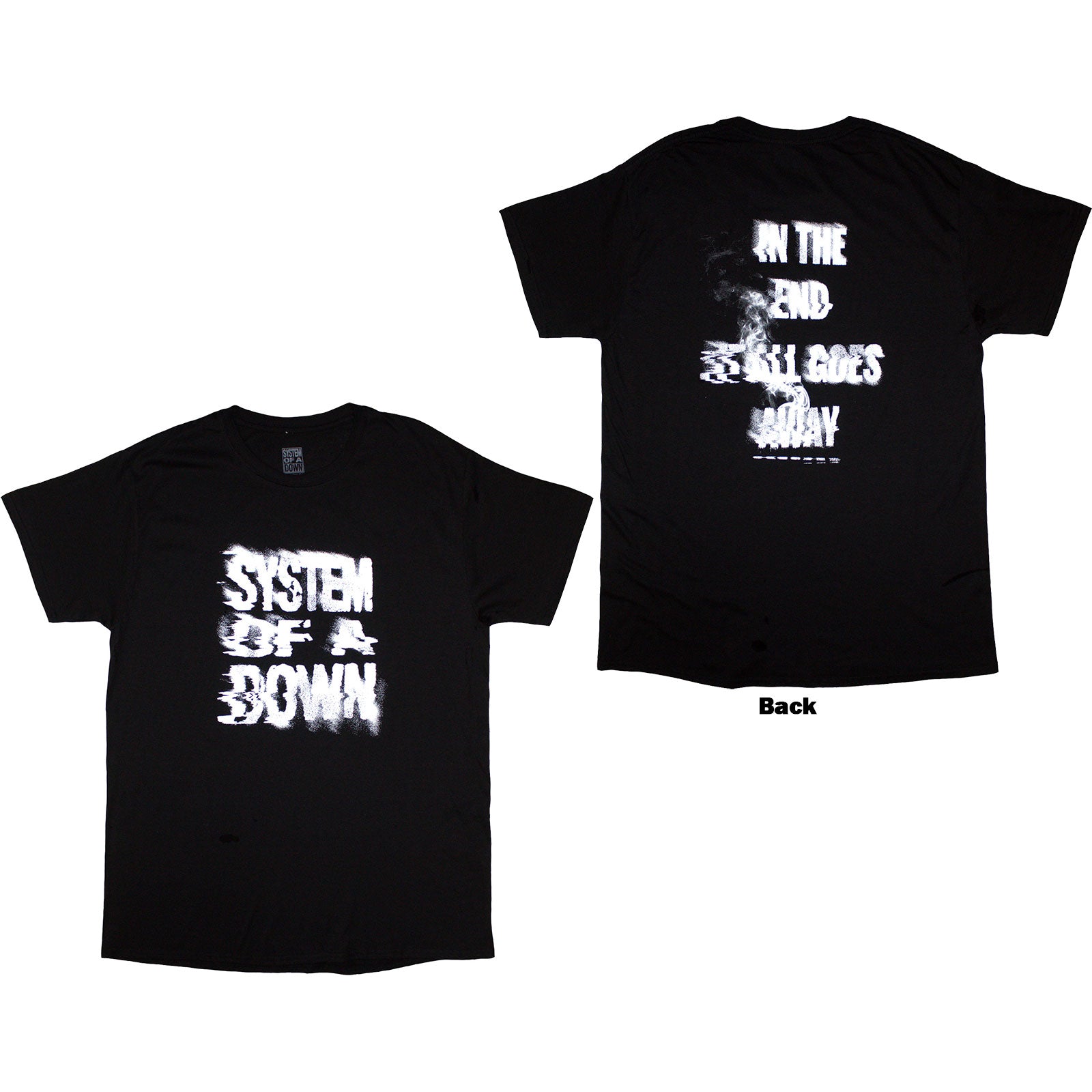 Een foto van een System Of A Down T-Shirt