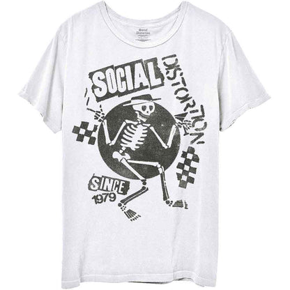 Een foto van een Social Distortion T-Shirt