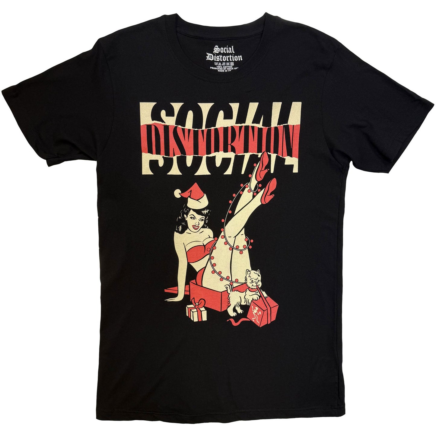 Een foto van een Social Distortion T-Shirt