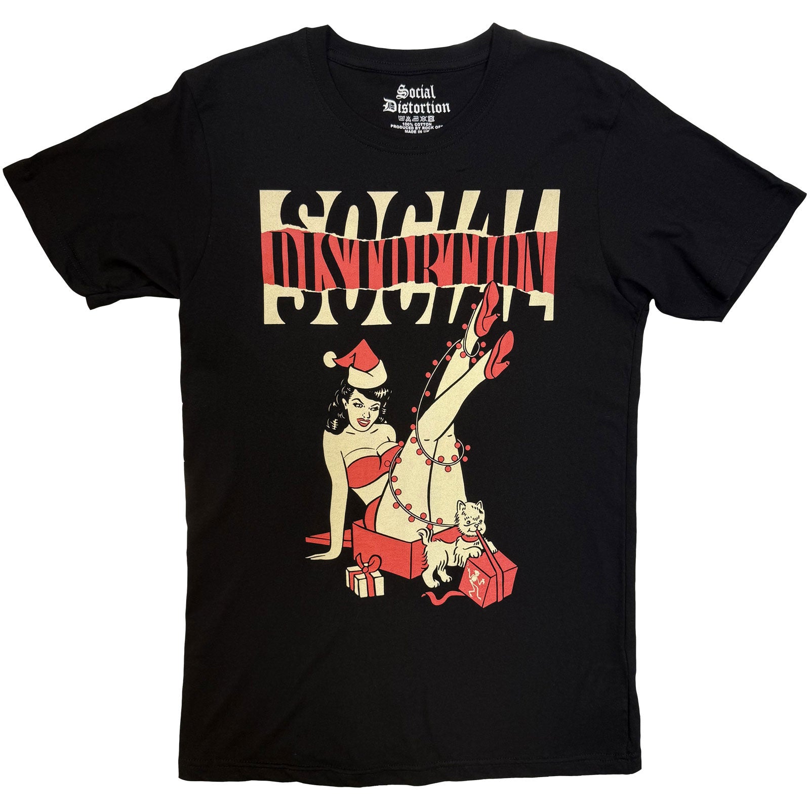 Een foto van een Social Distortion T-Shirt