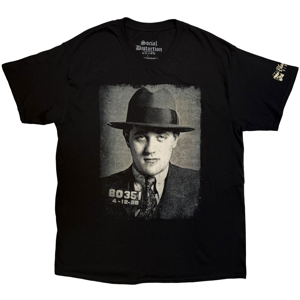 Een foto van een Social Distortion T-Shirt
