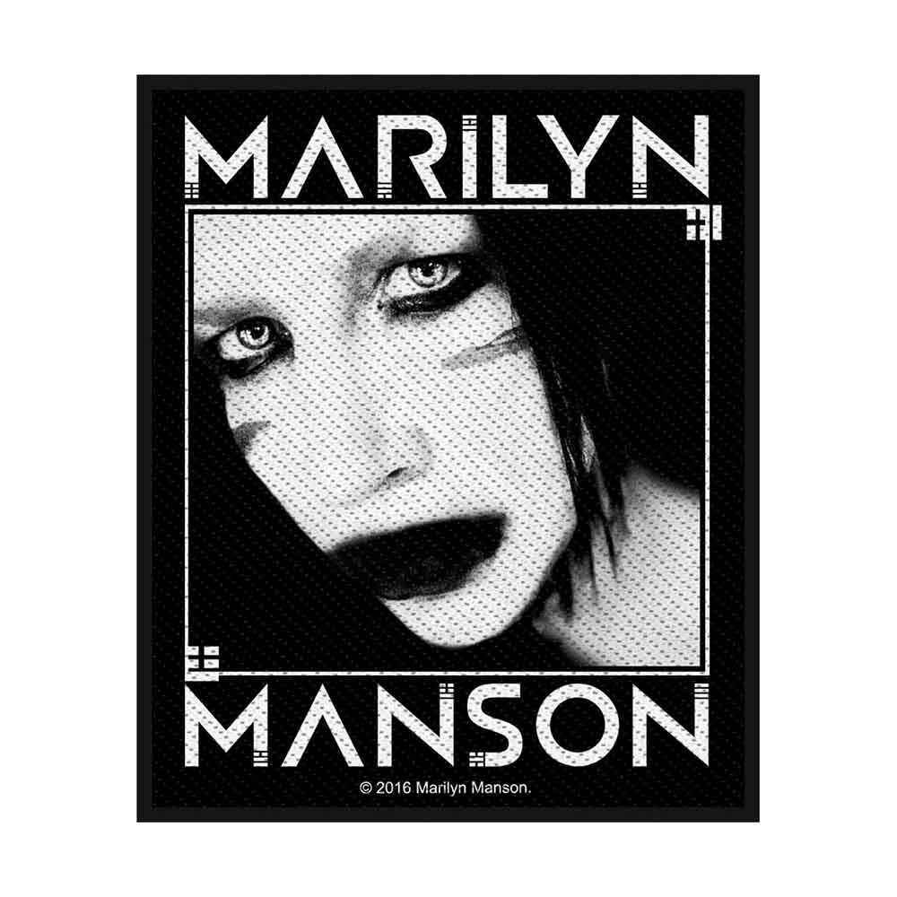 Een foto van een Marilyn Manson Patch