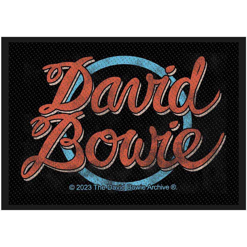Een foto van een David Bowie Patch