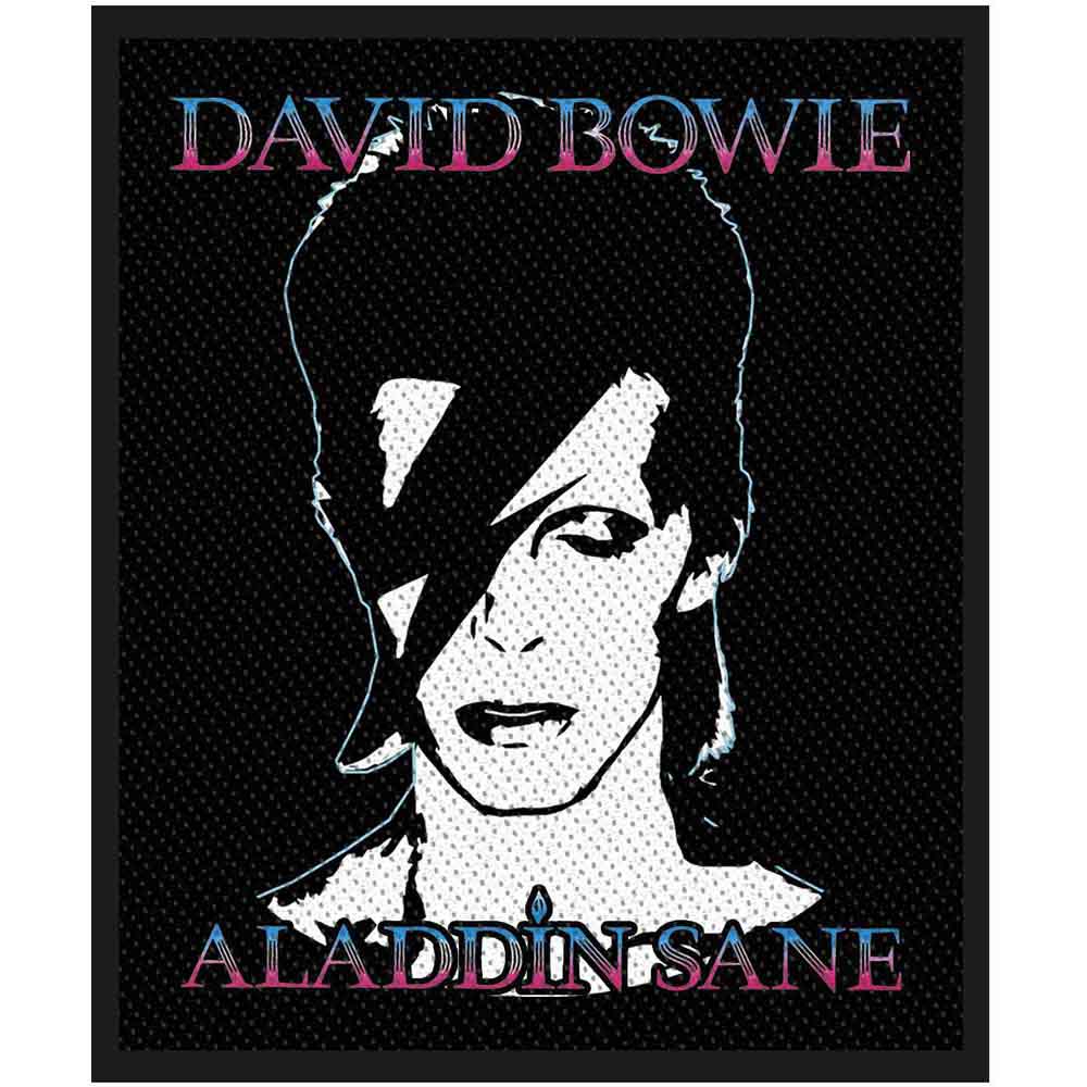 Een foto van een David Bowie Patch