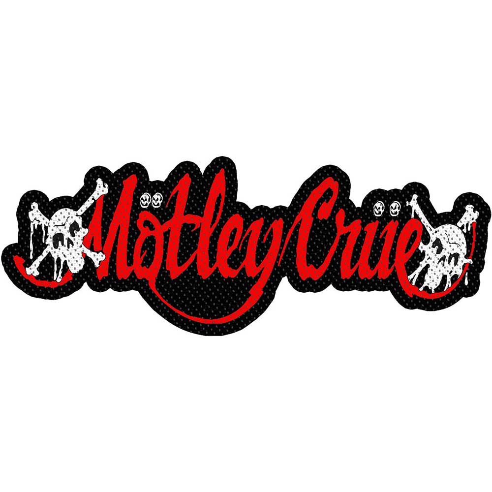 Een foto van een Motley Crue Patch