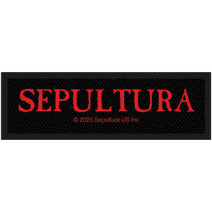 Een foto van een Sepultura Patch