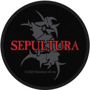 Een foto van een Sepultura Patch