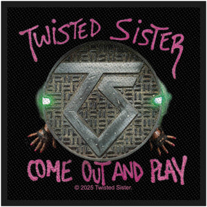 Een foto van een Twisted Sister Patch