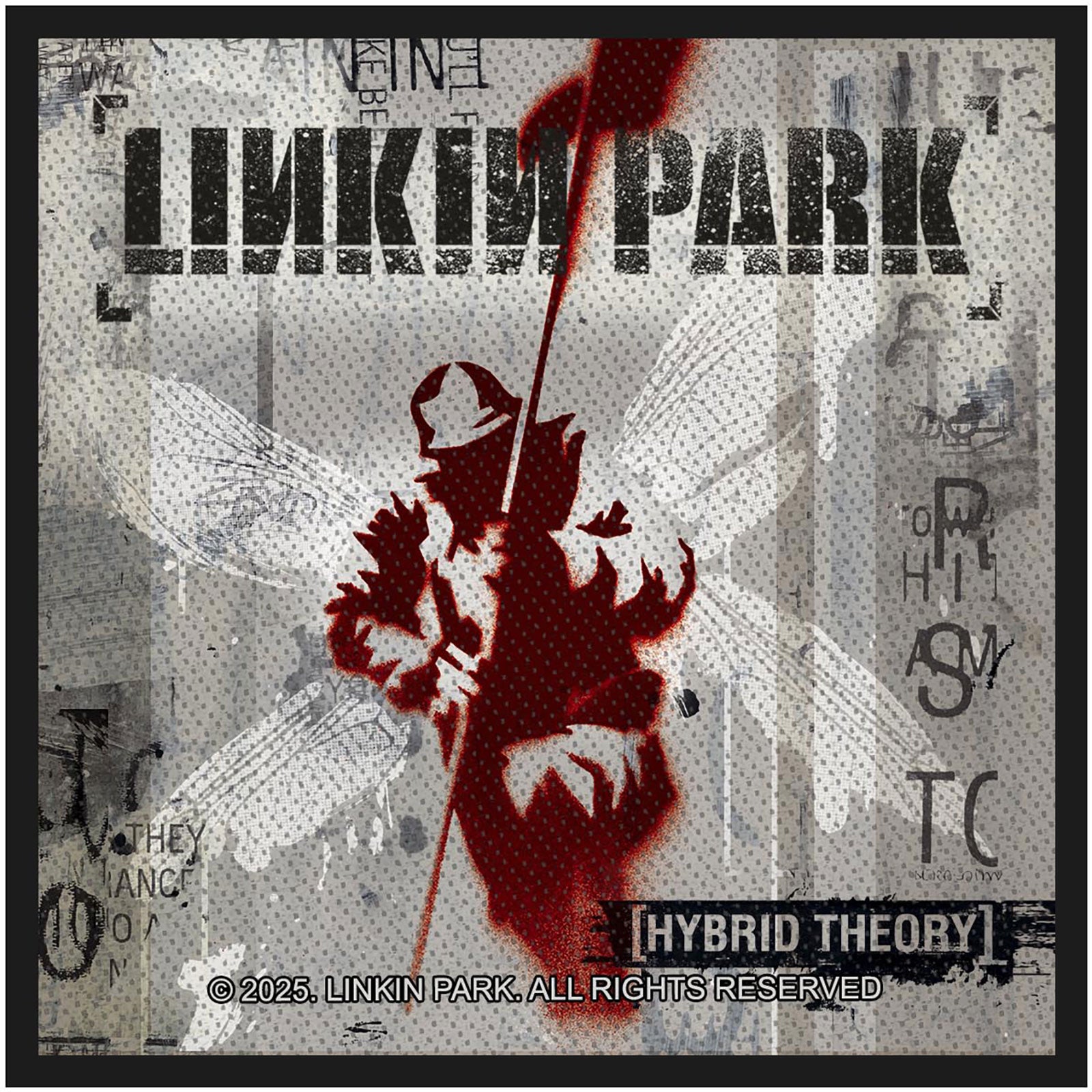 Een foto van een Linkin Park Patch