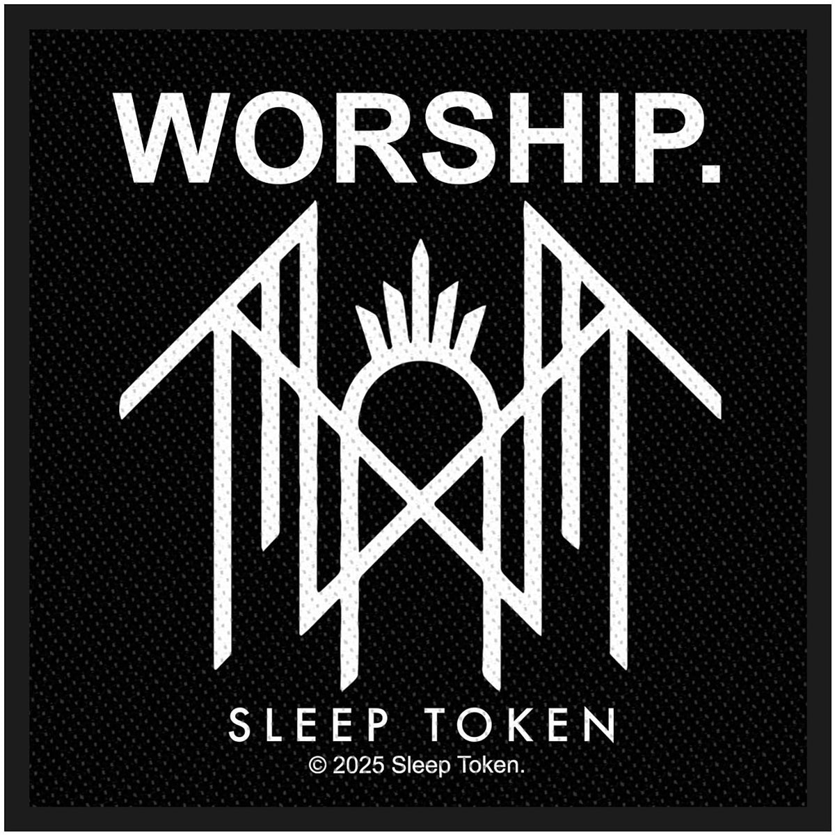 Een foto van een Sleep Token Patch