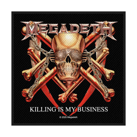 Een foto van een Megadeth Standaard patch
