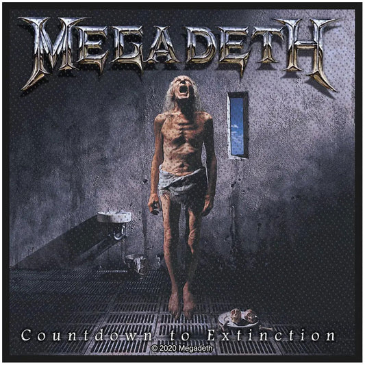 Een foto van een Megadeth Standaard patch