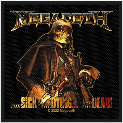Een foto van een Megadeth Standaard patch