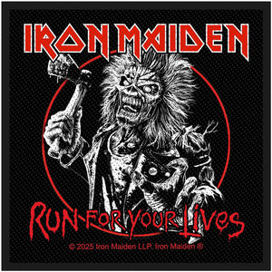 Een foto van een Iron Maiden Patch