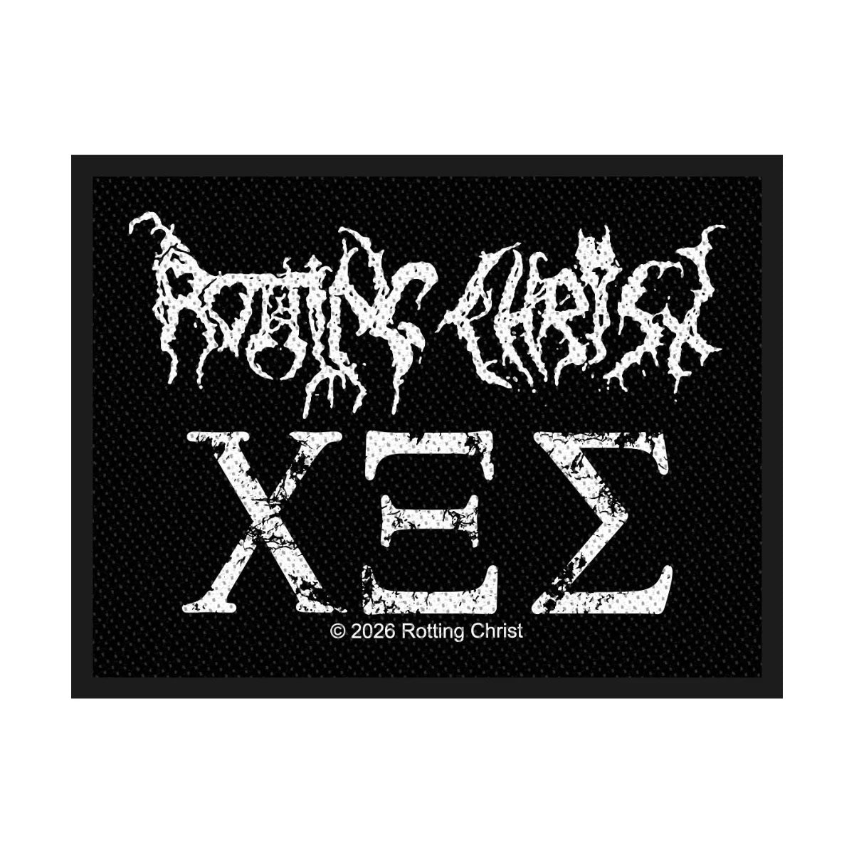 Een foto van een Rotting Christ Patch
