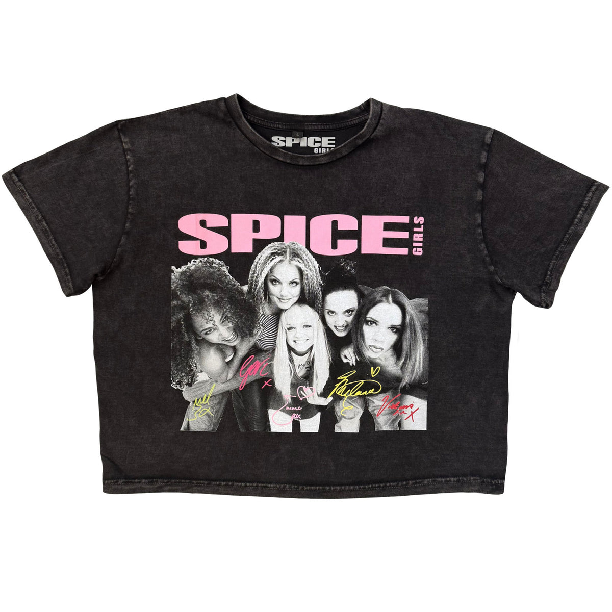Een foto van een The Spice Girls T-Shirt