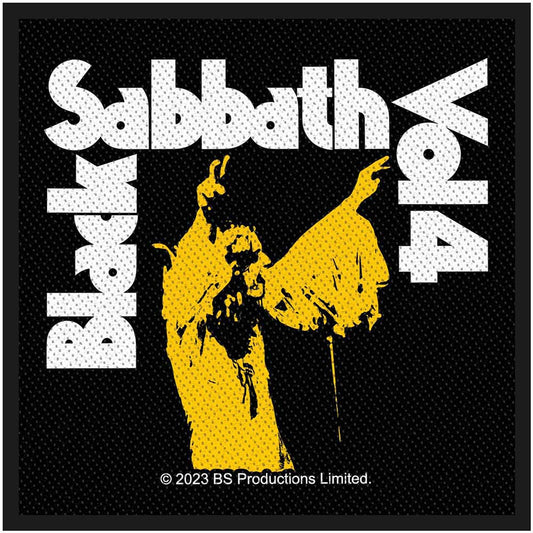 Een foto van een Black Sabbath Patch