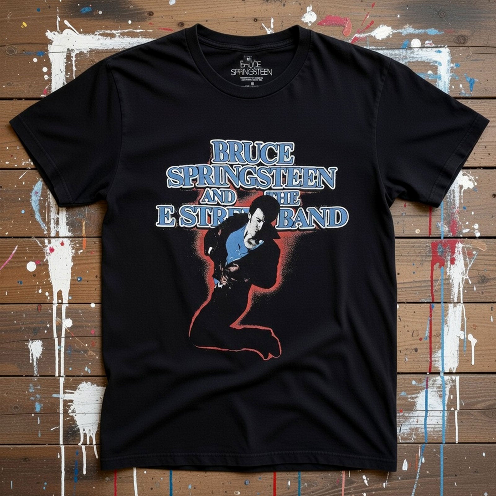 Een foto van een Bruce Springsteen T-Shirt