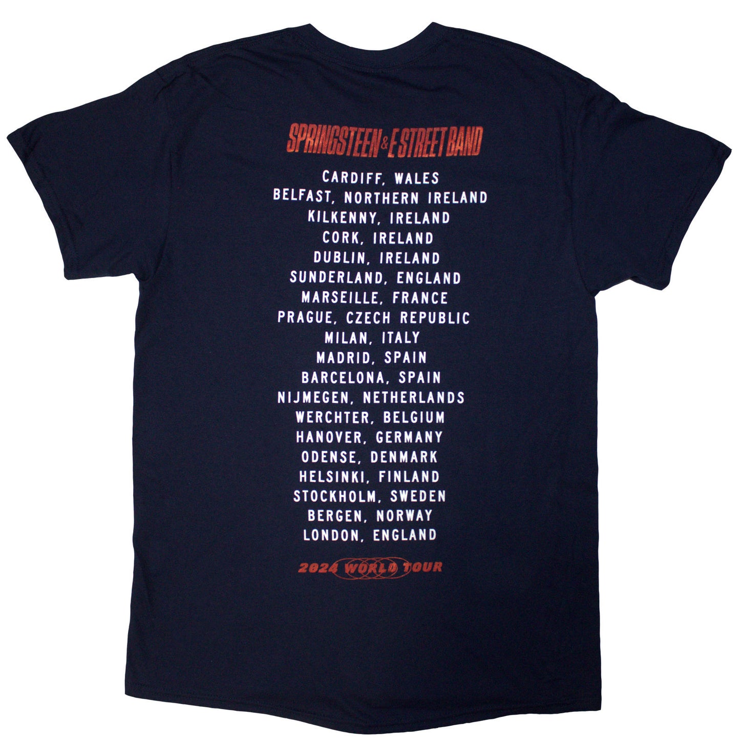 Een foto van een Bruce Springsteen T-Shirt