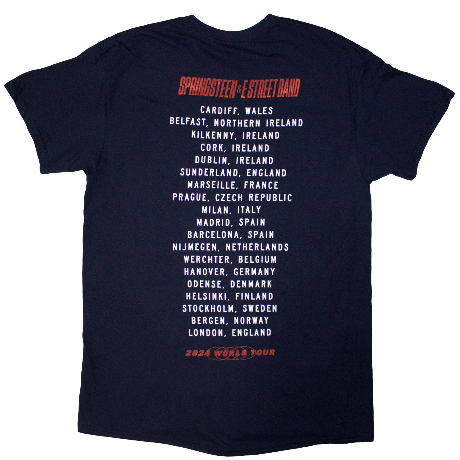 Een foto van een Bruce Springsteen T-Shirt