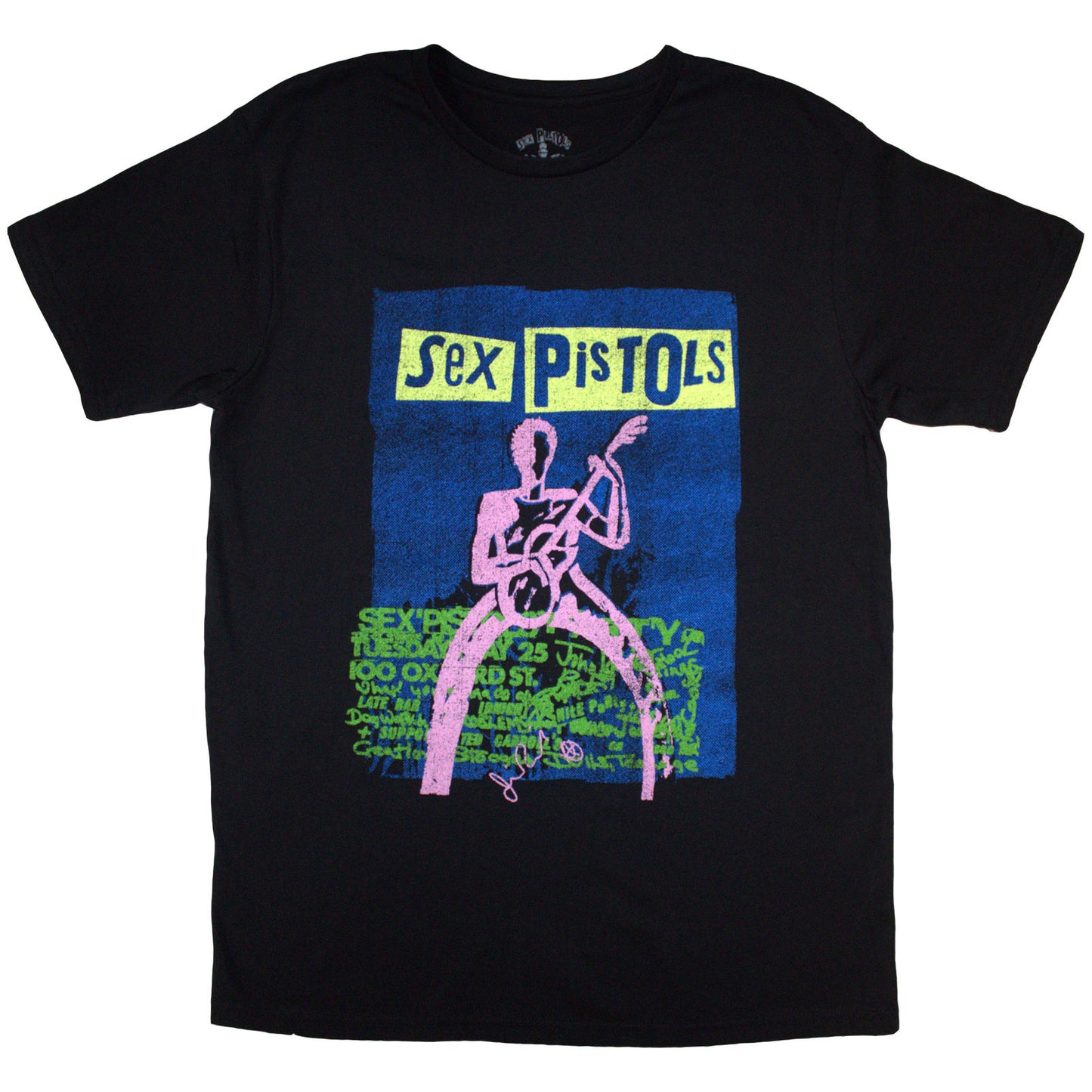 Een foto van een The Sex Pistols T-Shirt