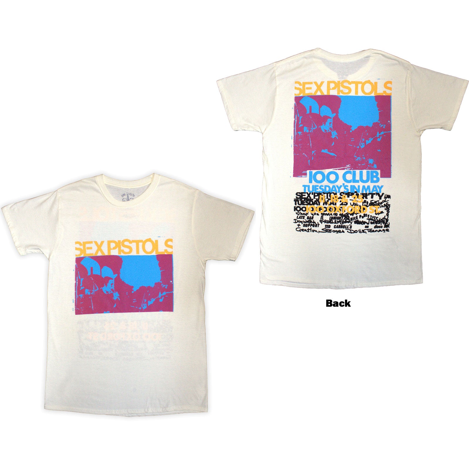 Een foto van een The Sex Pistols T-Shirt