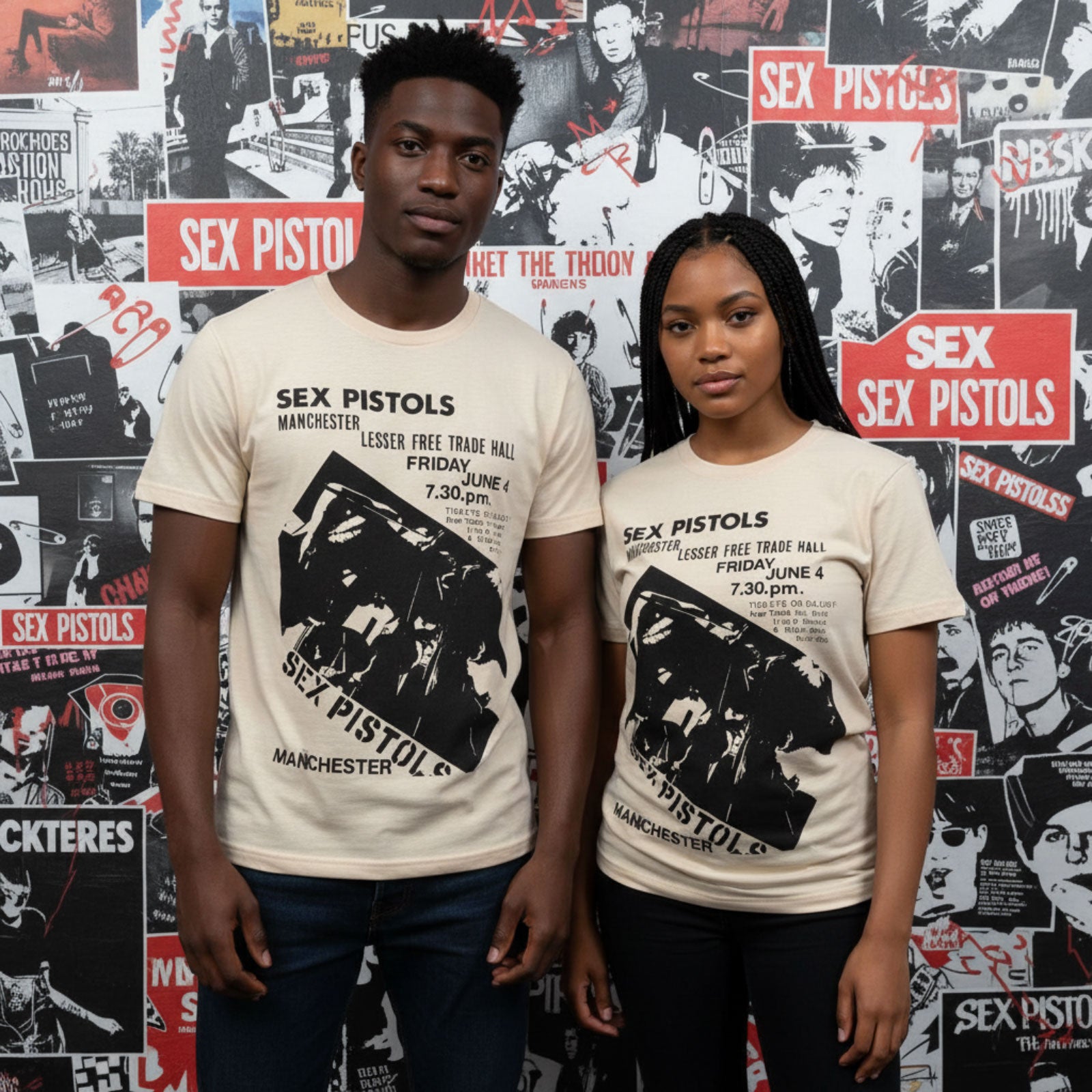 Een foto van een The Sex Pistols T-Shirt
