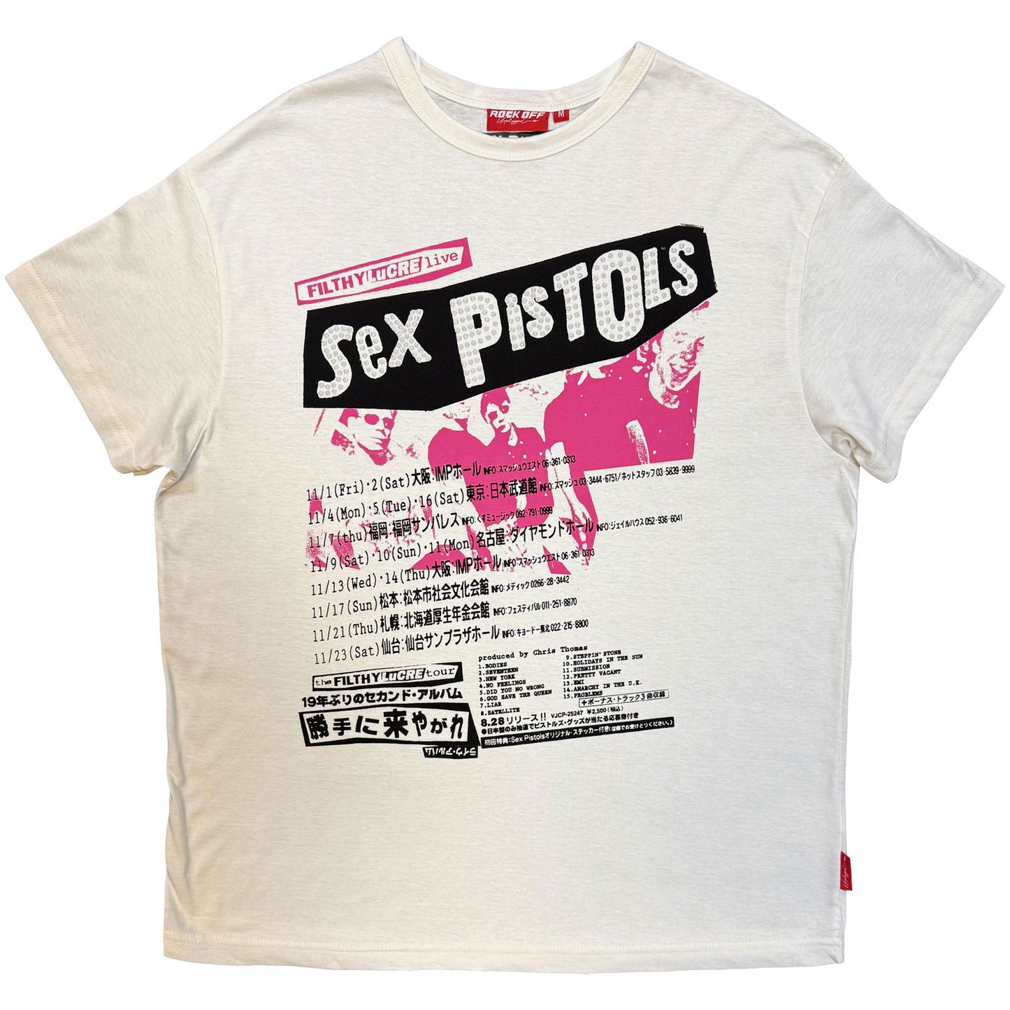 Een foto van een The Sex Pistols T-Shirt
