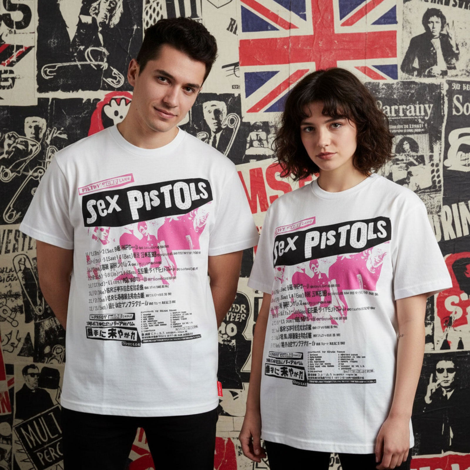 Een foto van een The Sex Pistols T-Shirt