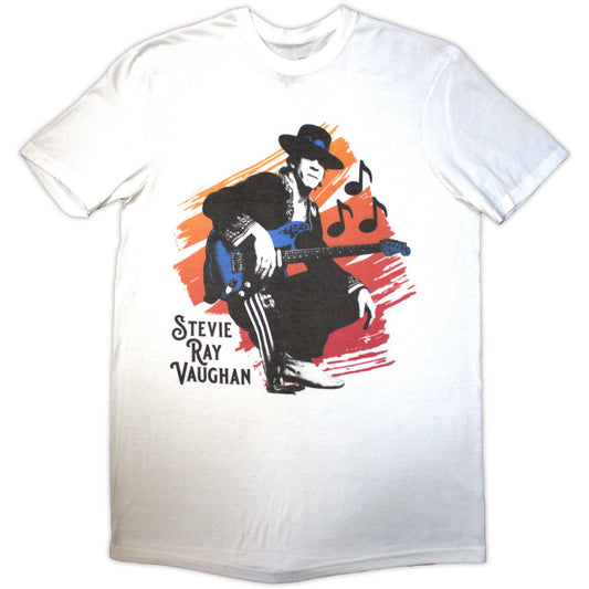 Een foto van een Stevie Ray Vaughan T-Shirt