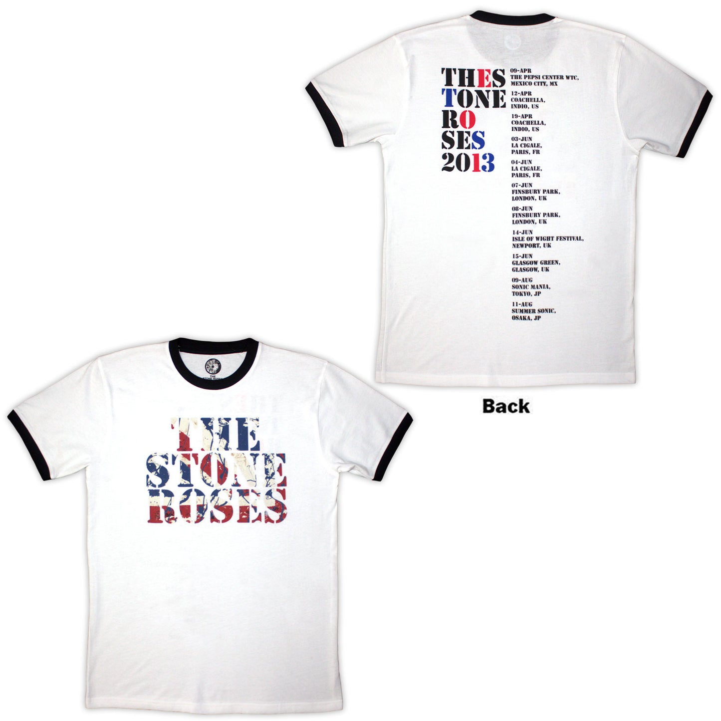 Een foto van een The Stone Roses T-Shirt