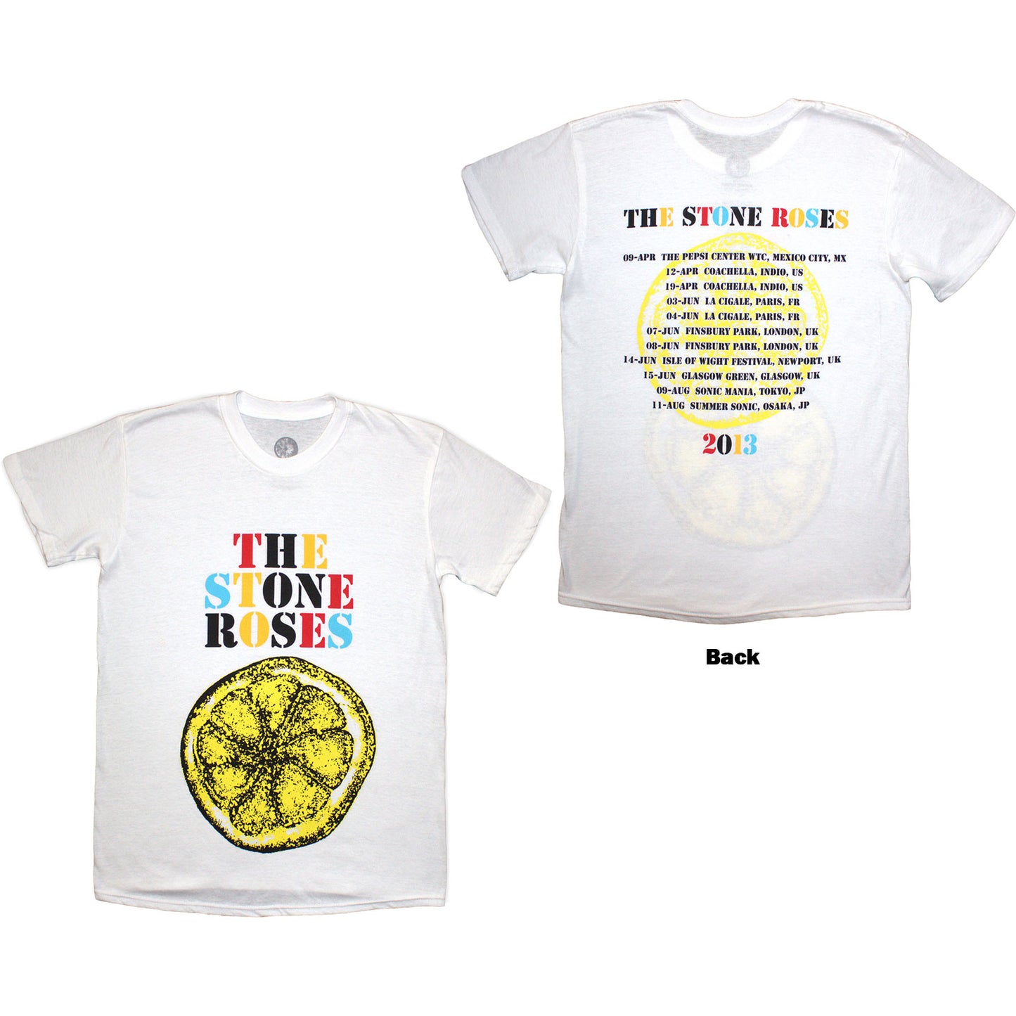 Een foto van een The Stone Roses T-Shirt